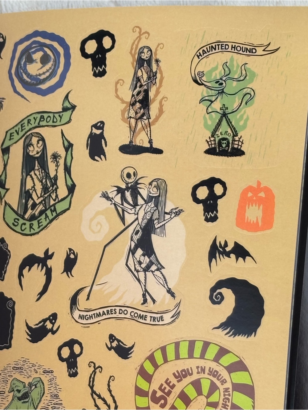 Jack Skellington Stickers 1000+ Nightmare Before Christmas